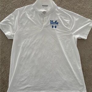 Under Armour  UCLA White Polo Shirt